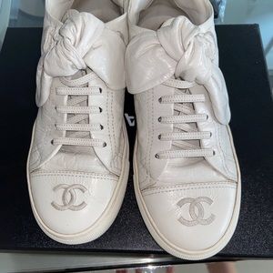 Chanel White sneakers 36 - leather